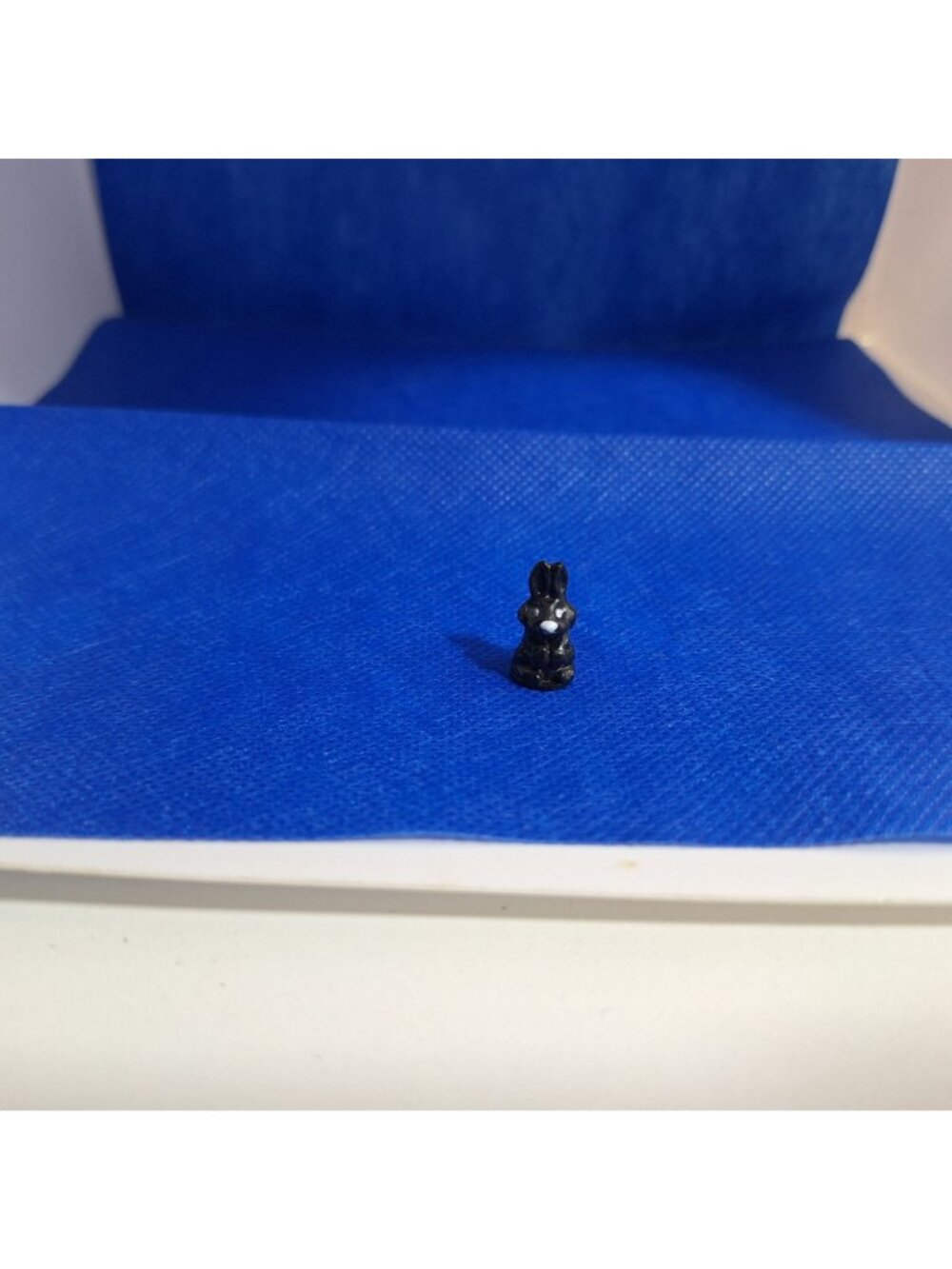 Polly Pocket Black Rabbit Figure Vintage 90s 1991 Mini Bunny - Picture 11 of 11